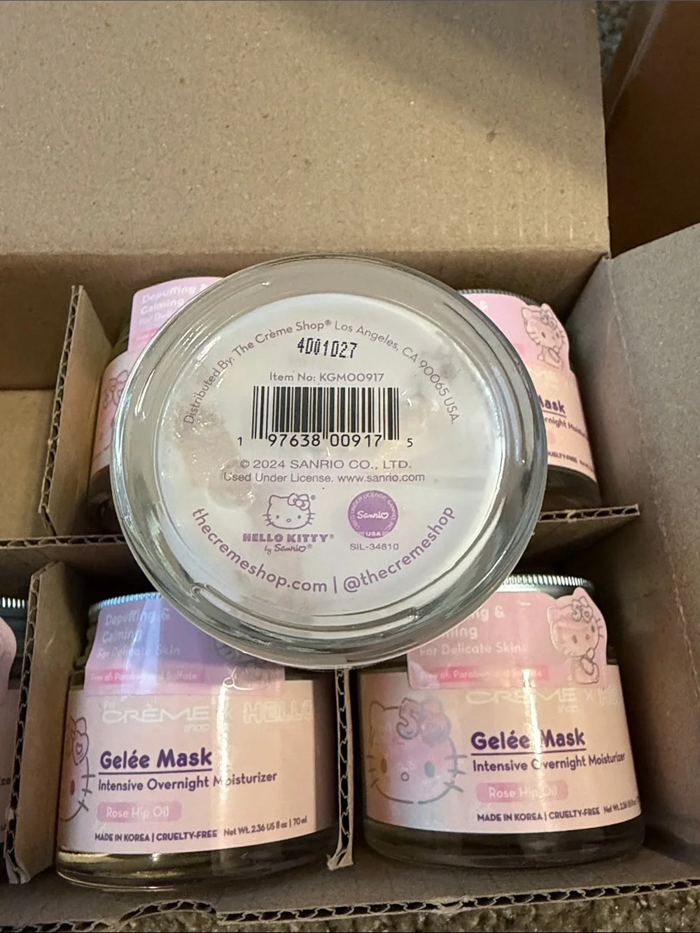 Gelee Mask Intensive Overnight Moisturizer - Rose Hip Oil